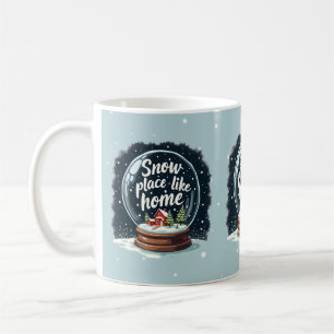 Snö Ställe som Helgdag i hemmet Kaffemugg