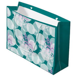 Snö Stars - vit, skalad, Lila - gift Bag