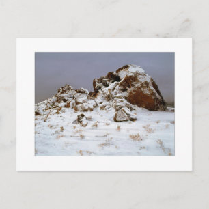 "Snö Stones" Vykort