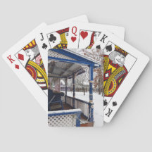 Snö Storm i kuststaden - Martha's Vineyard