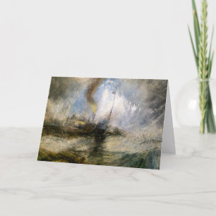 Snö Storm JMW Turner Kort