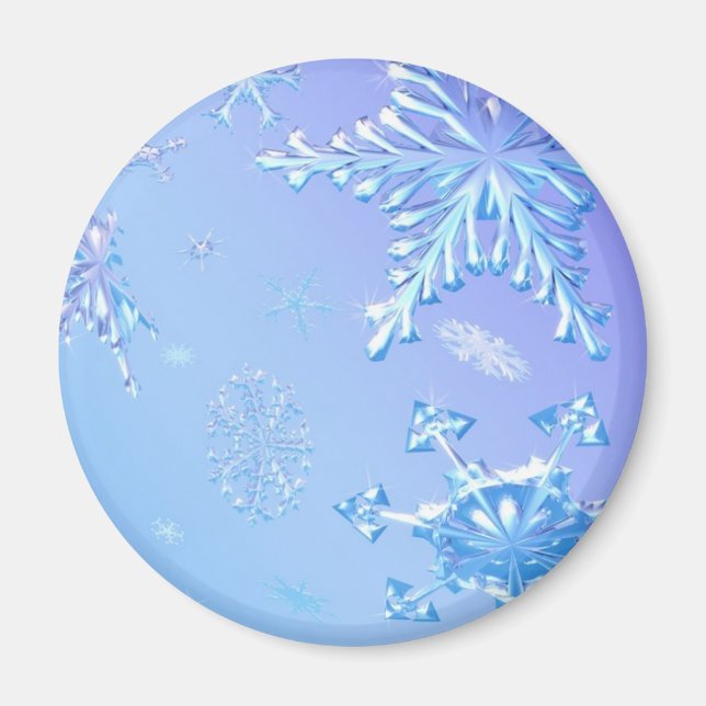 Snö Storm Magnet (Framsidan)