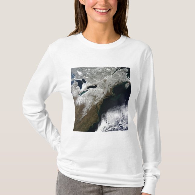 Snö sträcker sig från Kanada T-shirt (Framsida)