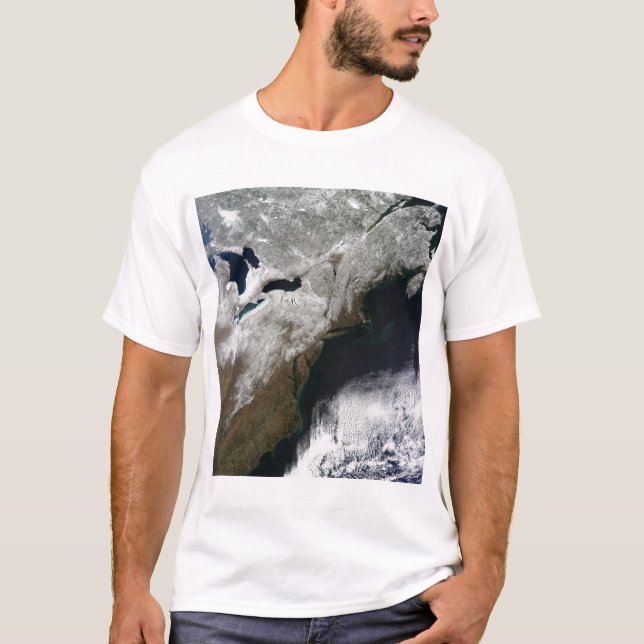 Snö sträcker sig från Kanada Tee Shirt (Framsida)