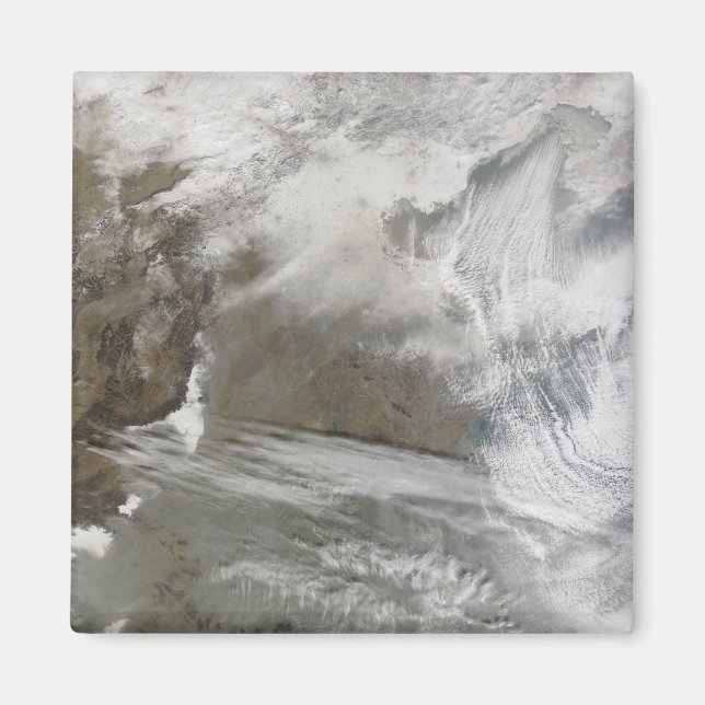 Snö-täckencirklar Bo Hai Magnet (Framsidan)