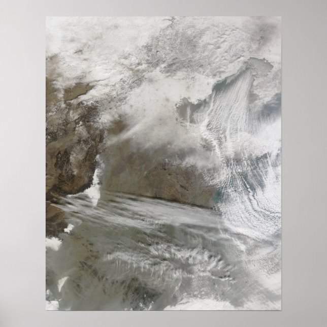 Snö-täckencirklar Bo Hai Poster (Framsidan)