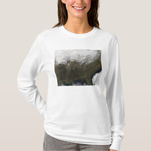 Snö täcker över Förenta staterna Tee Shirt