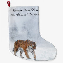 Snö Tiger Winter Woodland Snowy Träd Forest Cat