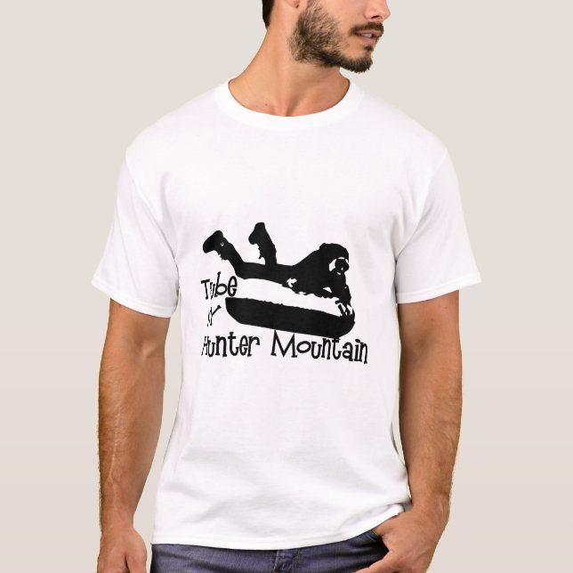 Snö Tube Hunter Mountain, New York T Shirt (Framsida)