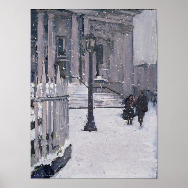 Snö utanför St. Paul 2009 Poster (Framsidan)