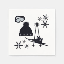 Snö utformar olika artiklar