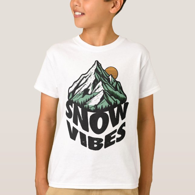 Snö Vibes Tee (Framsida)