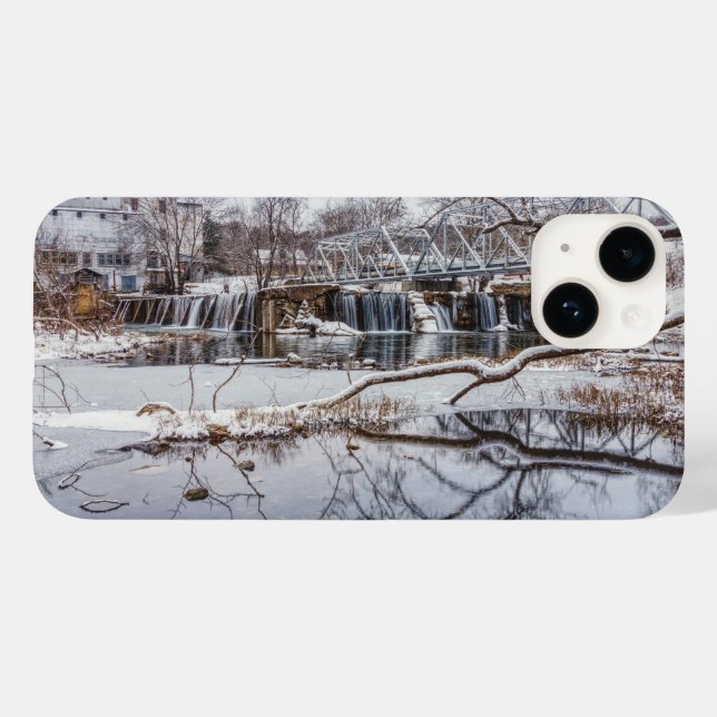 Snö vid Finley Dam (Baksida (horisontell))