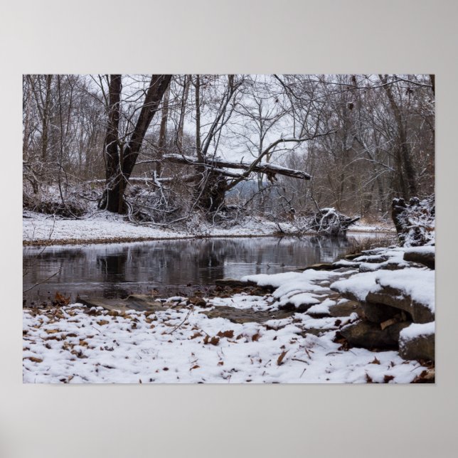 Snö vid Finley Poster (Framsidan)
