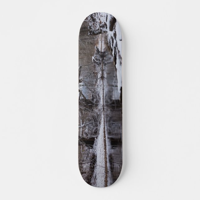 Snö vid Finley Skateboard Bräda 20 Cm (Framsida)