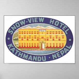 Snö View Hotel Kathmandu Nepal Poster