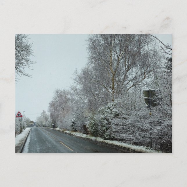Snö Vykort (Framsida)