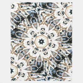 Snö Webben Fleecefilt