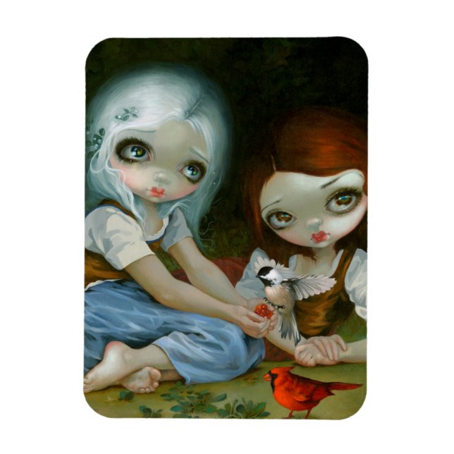 "Snö White and Ro Red" Flex Magnet (Vertikal)