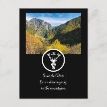 Snö White Buck Silhouette Monogram Photo