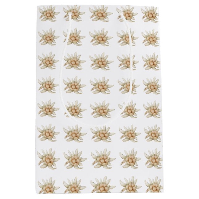 Snö White Edelweiss Helgdag Gift Bag (Framsidan)