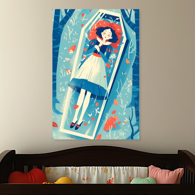 Snö White i Glass Coffin Poster (Skapare uppladdad)