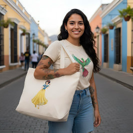 Snö White Jumbo Tygkasse