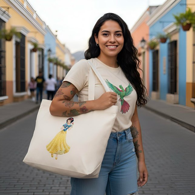 Snö White Jumbo Tygkasse (Skapare uppladdad)