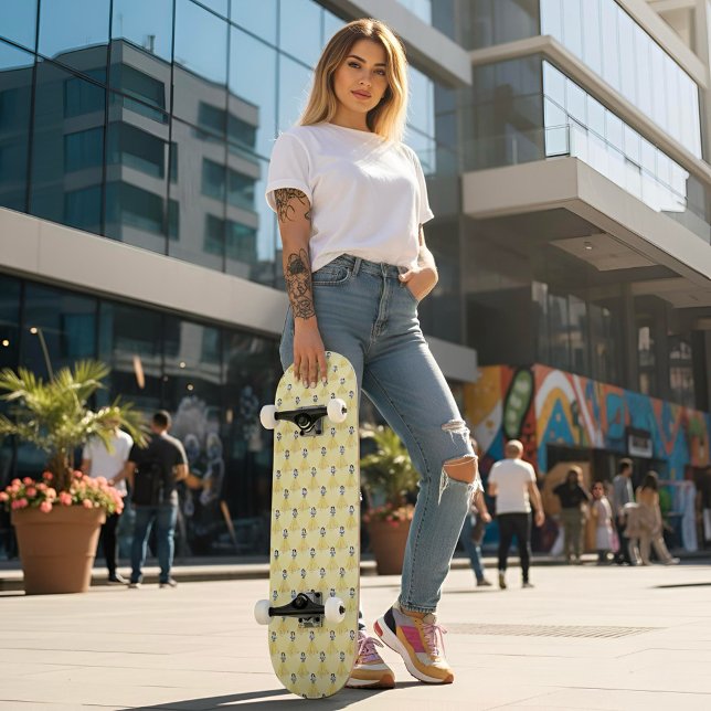 Snö White Mini Skateboard Bräda 18,5 Cm (Skapare uppladdad)