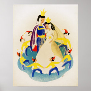 Snö White och de sju dvärgarna Poster