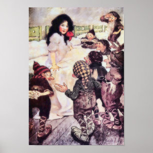 Snö White och de sju dvärgarna Poster