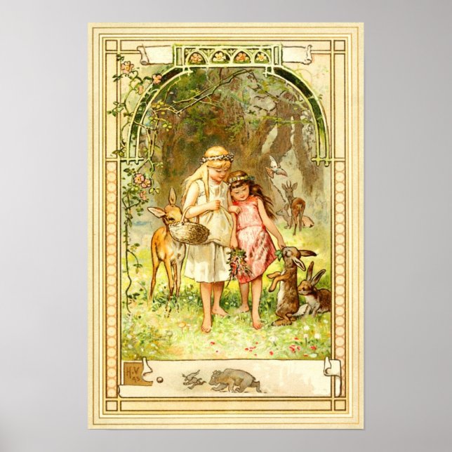 Snö-White och Ro-Red Poster (Framsidan)