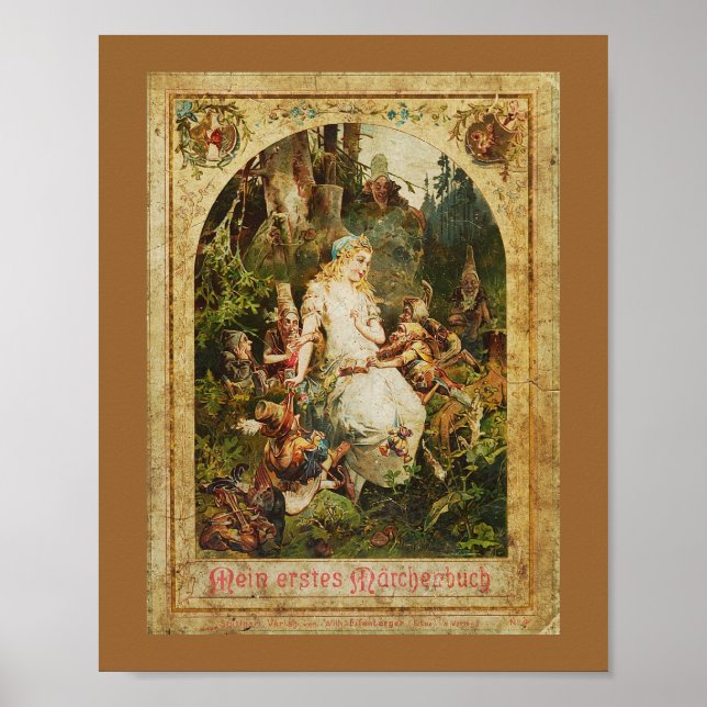Snö White och Seven Dwarves Poster (Framsidan)