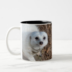 Snö White Päls Meerkat Två-Tonad Mugg