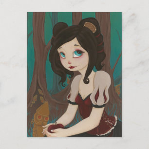 Snö White - SteamPunK Fairy Tale PostCard Vykort
