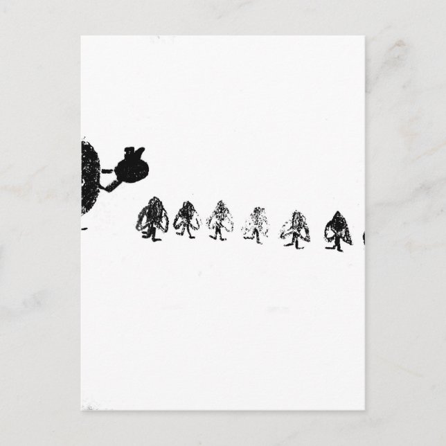 Snö White Vykort (Framsida)