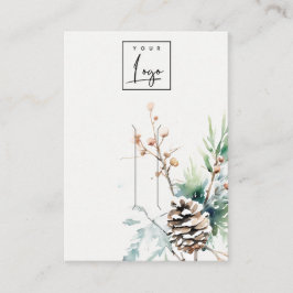  Snö Winter Berries Logotyp Hair Pin Holder Visitkort