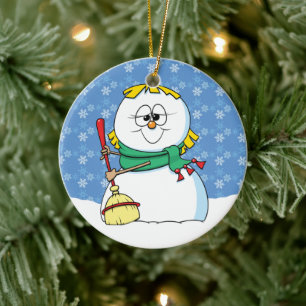 Snö Woman Ornament