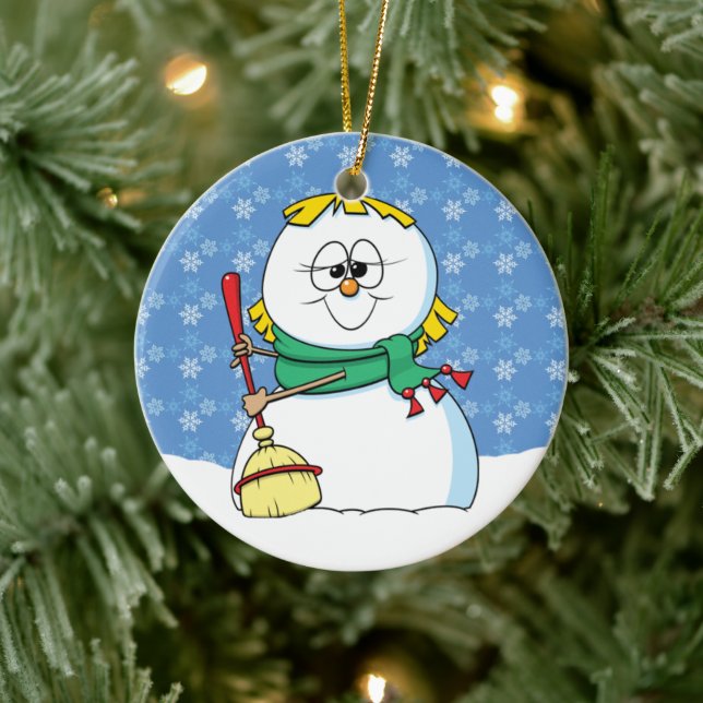 Snö Woman Ornament (Träd)