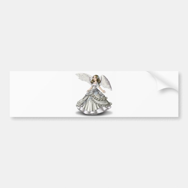 Snöängel Bildekal (Framsidan)