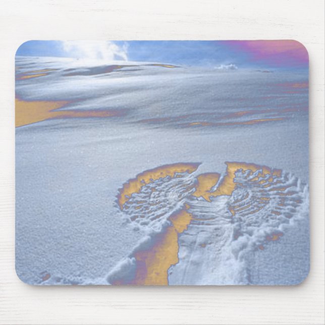 Snöängel Mousepad Musmatta (Framsidan)