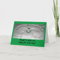 Snöängel på St. Patricks dag
