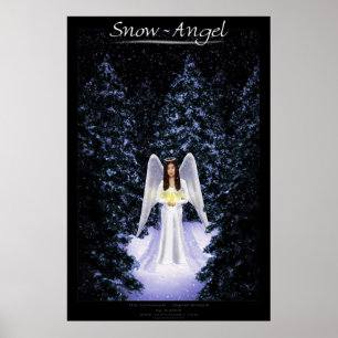 Snöängel Poster