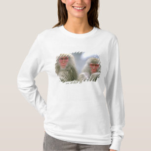 Snöapa par, Japansk makak, T Shirt