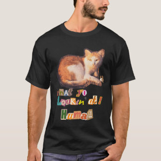 Snob Cat Savage Cat Gift for Cat Lovers boy T Shirt
