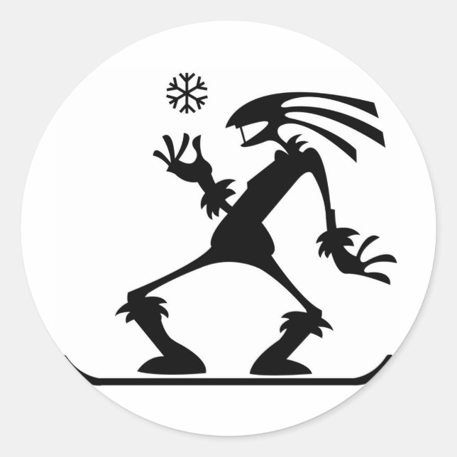 Snob Runt Klistermärke (Framsida)
