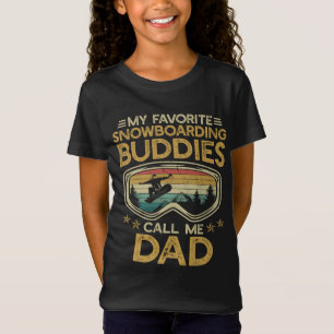 Snöbb min favoritsnurrande buddisar ringer mig t shirt