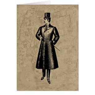 Snobbig Gent Hälsningskort