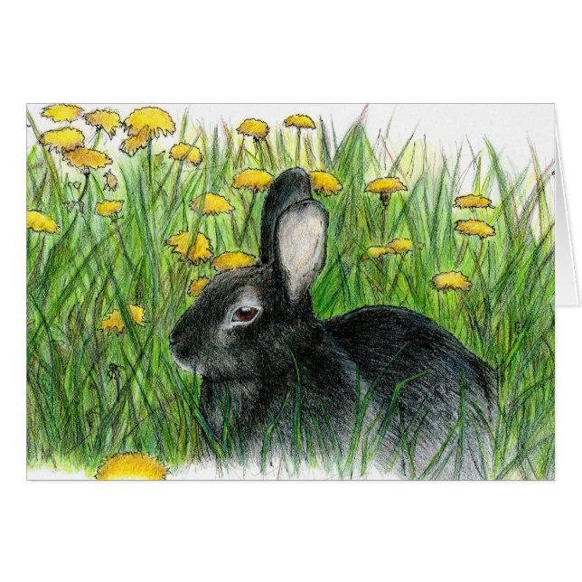 SNOBBIGT LEJON HÄLSNINGSKORT (Framsidan Horizontal)