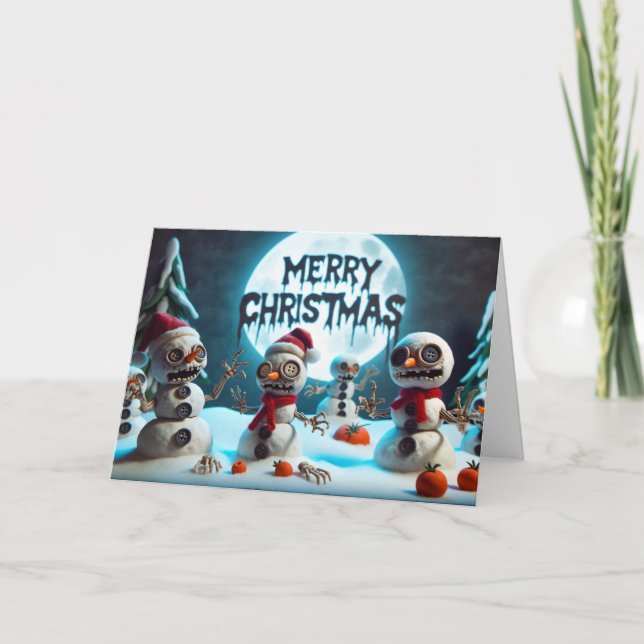 Snöben Hälsning Kort (Framsida)